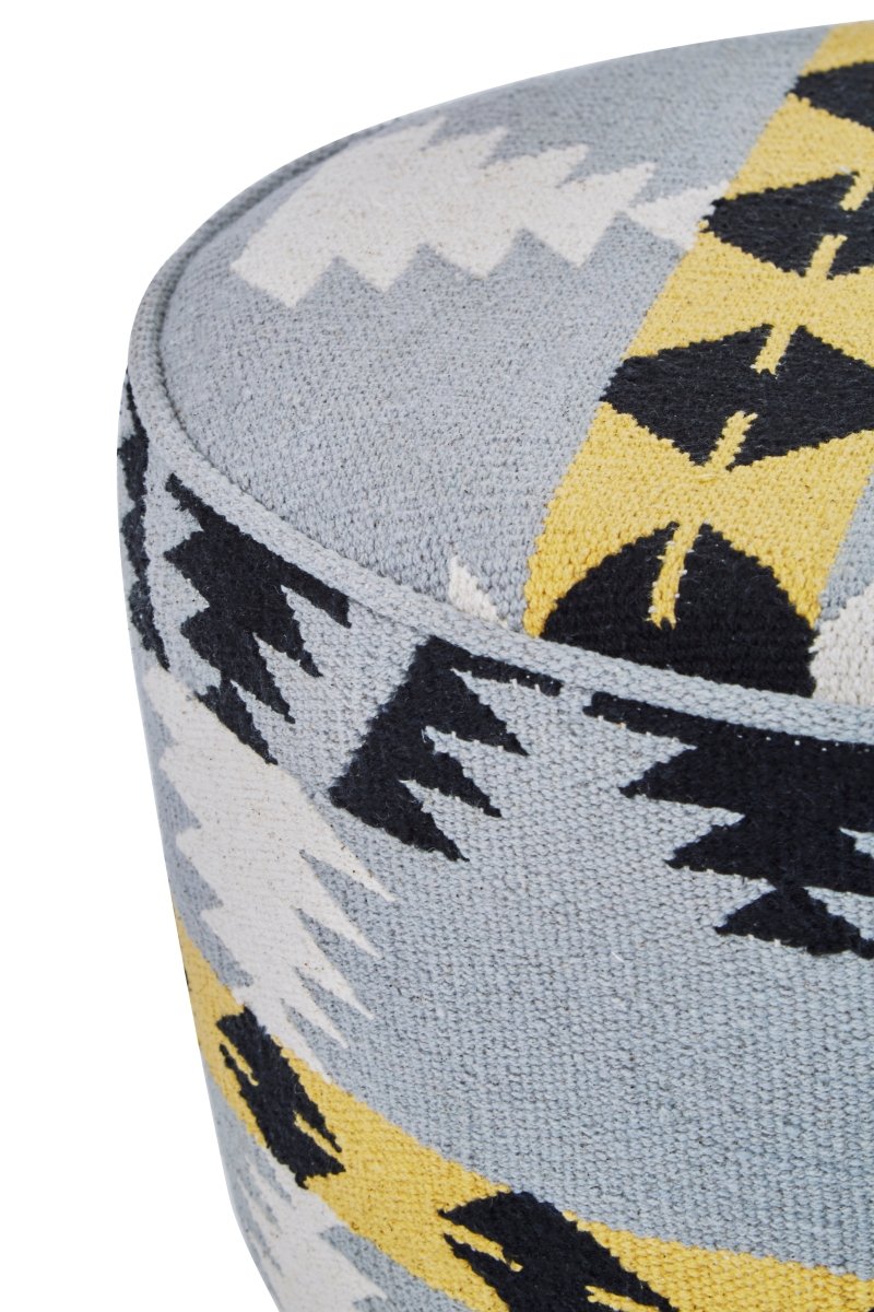 Kefena Round Footstool - OPULENT co