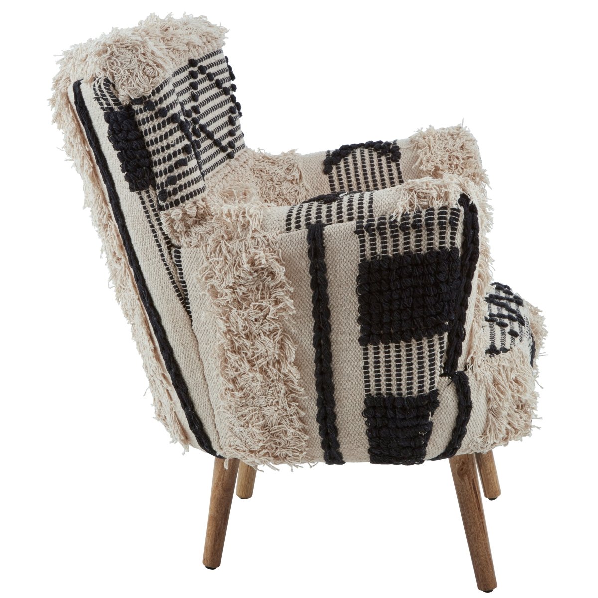 Kefena Shaggy Chair - OPULENT co