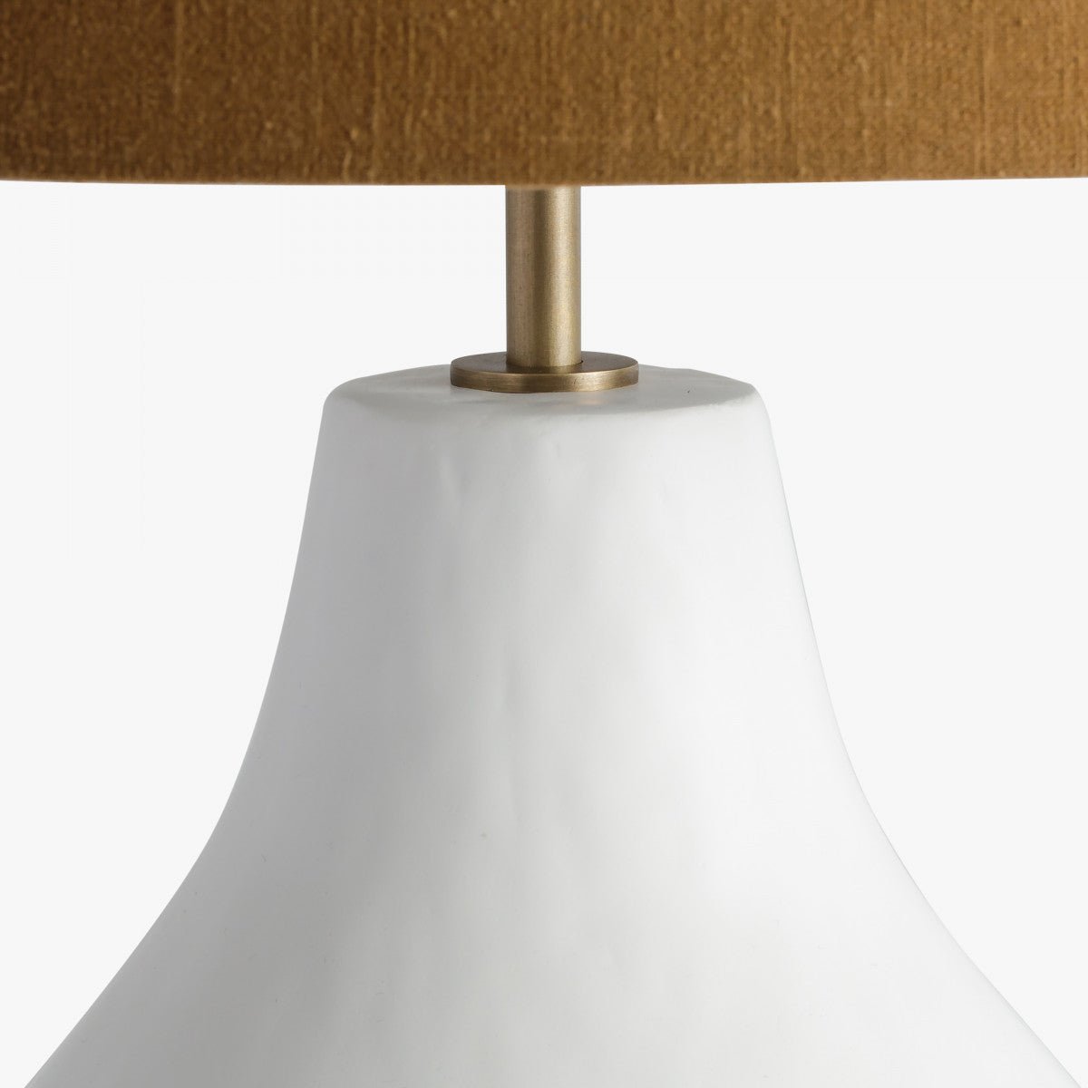Lamp - Large Round Gesso - OPULENT co