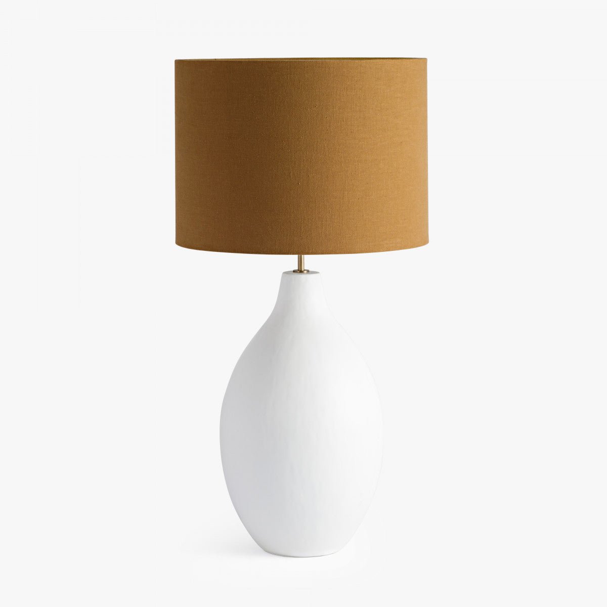 Lamp - Large Round Gesso - OPULENT co