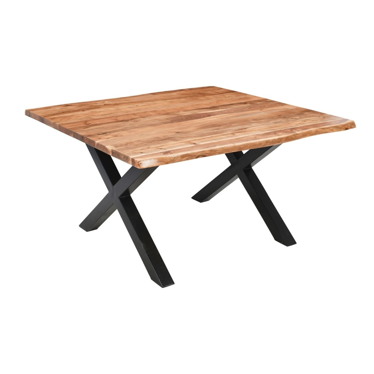 Live Edge Collection Large Square Dining Table - OPULENT co