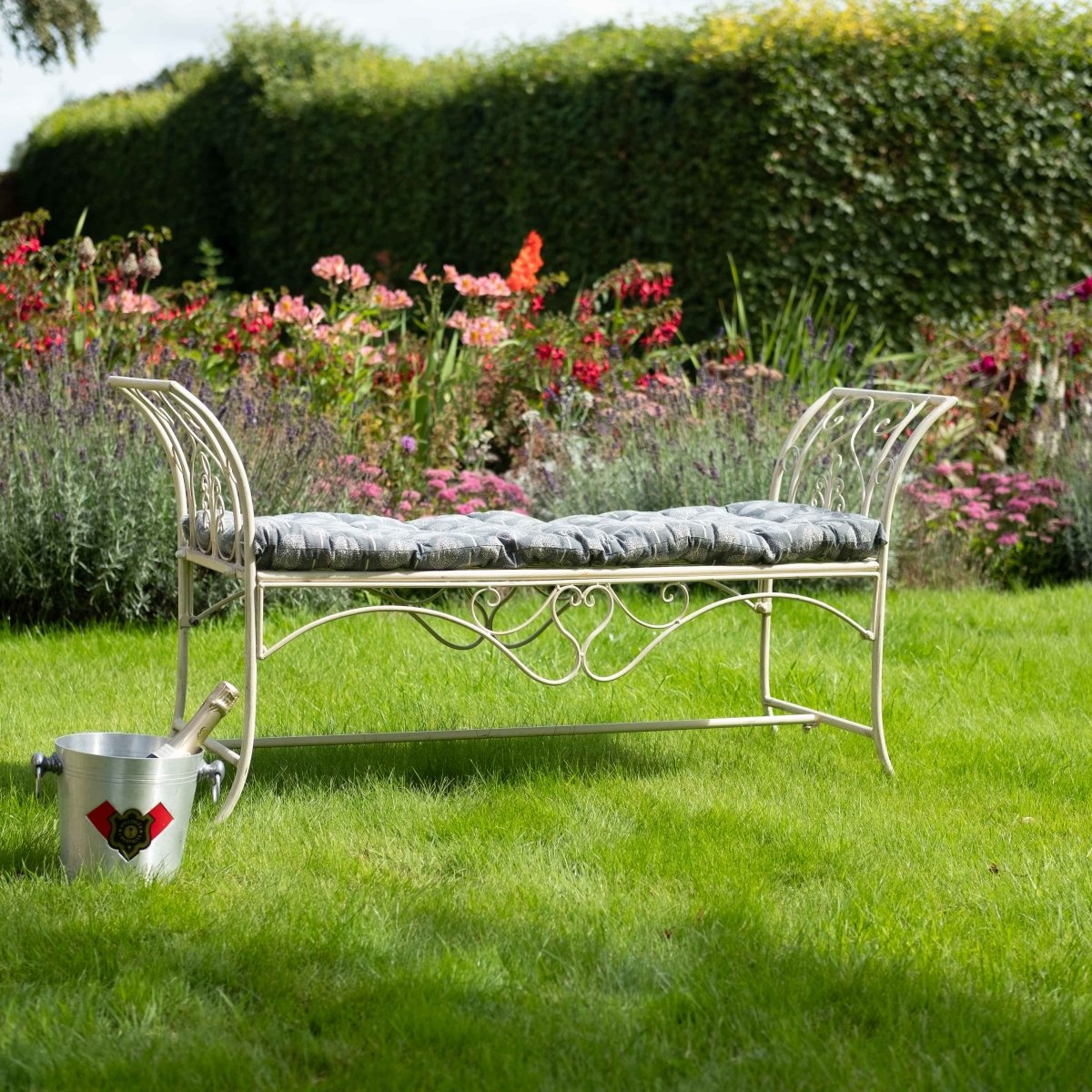 Long Seat Bench | Cream - OPULENT co