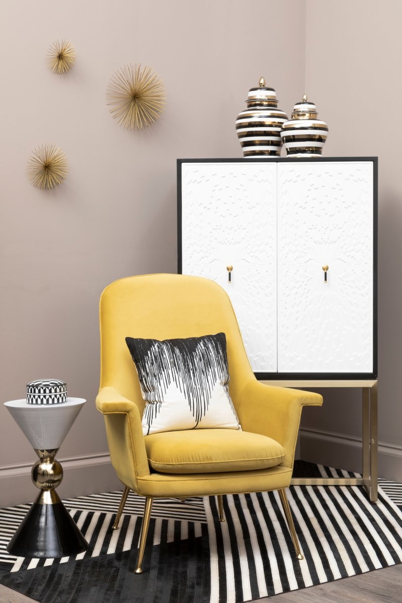 Matto Safira Small Black And White Hair On Leather Rug - OPULENT Co