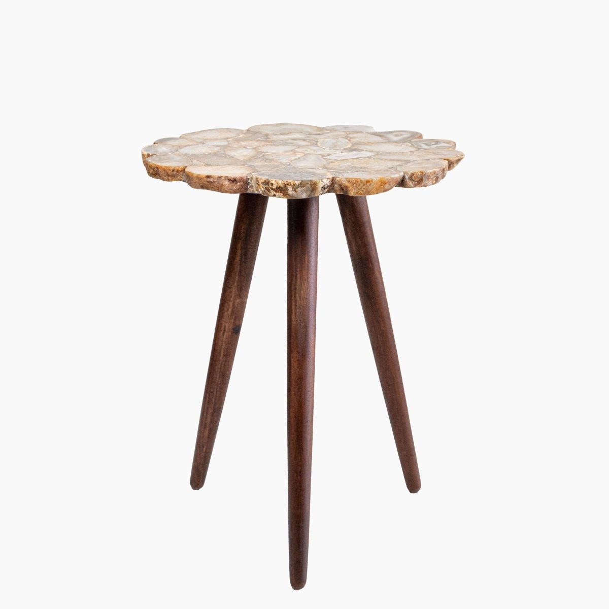 Myra Natural Agate End Table - OPULENT Co