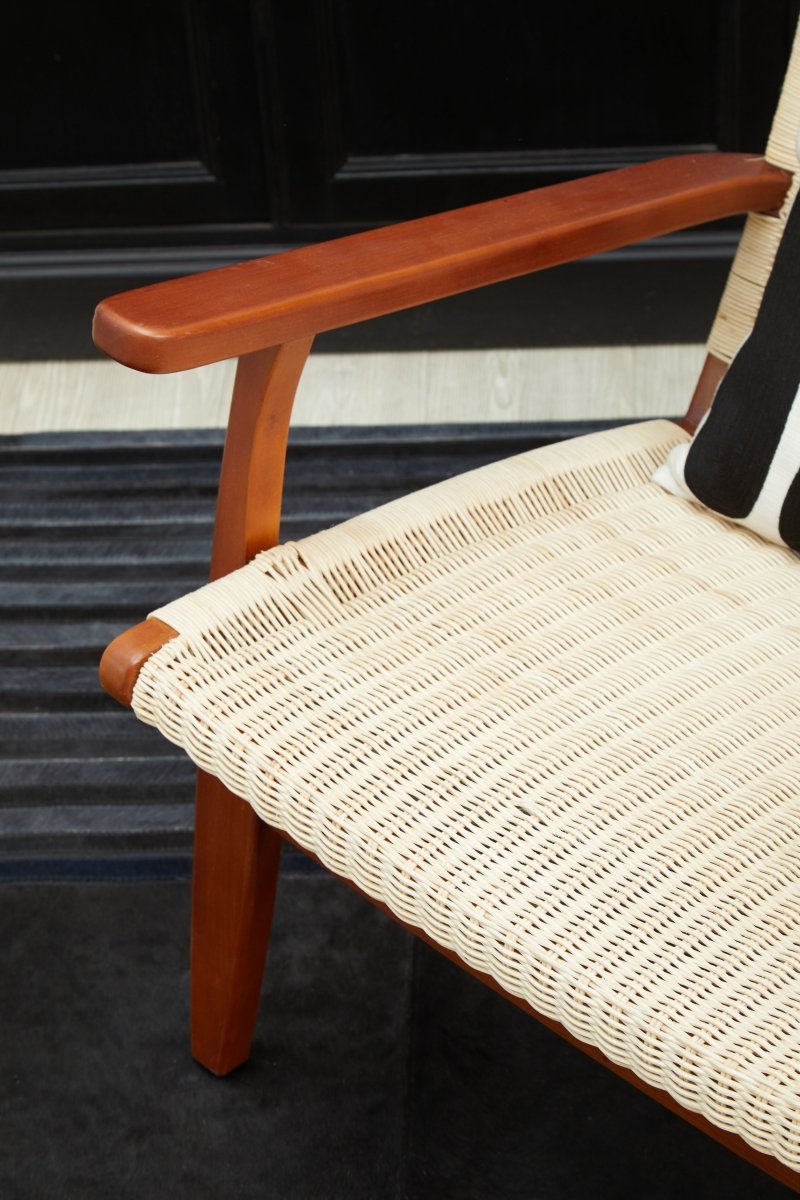 Papua Woven Chair In Natural Rattan - OPULENT co