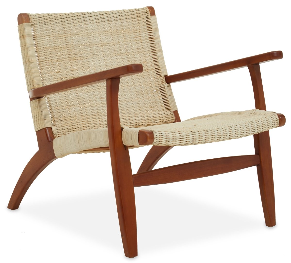 Papua Woven Chair In Natural Rattan - OPULENT co