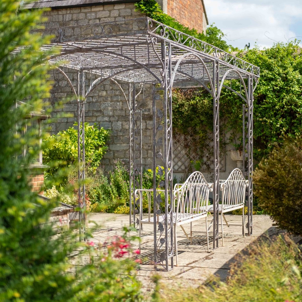 Pergola Gazebo | Antique Rust - OPULENT Co