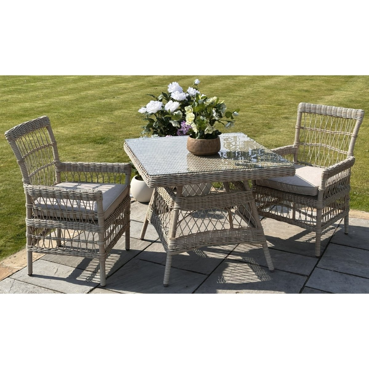 Provence Collection Outdoor 4 Seater Dining Set - OPULENT co