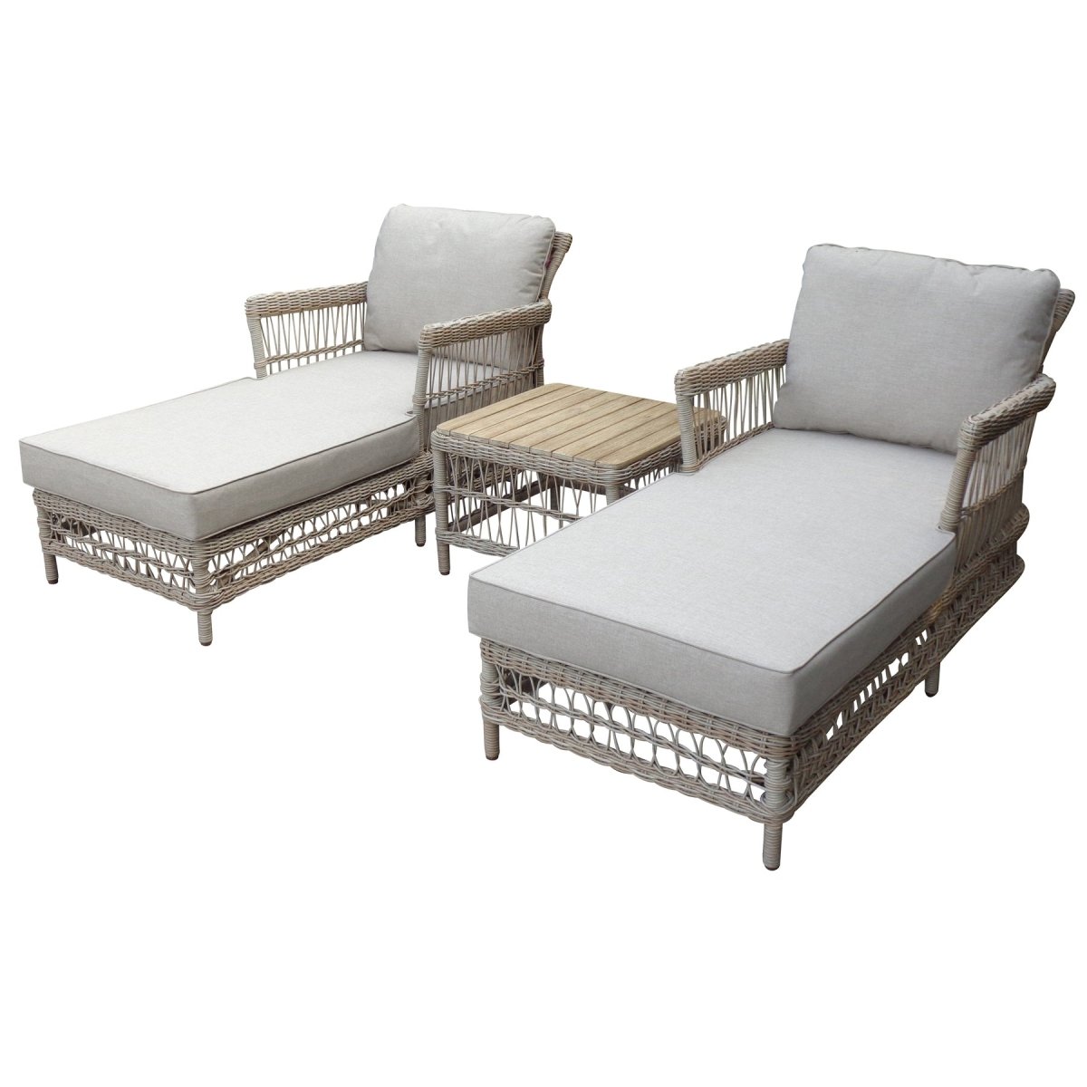 Provence Collection Outdoor Sun Lounger Set - OPULENT co