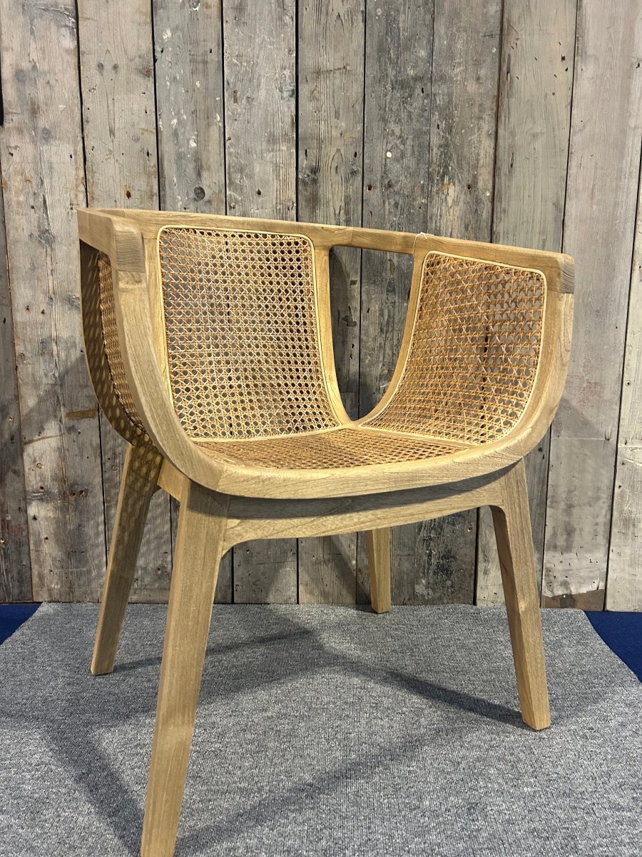 Rattan Tub Dining Chair - OPULENT Co