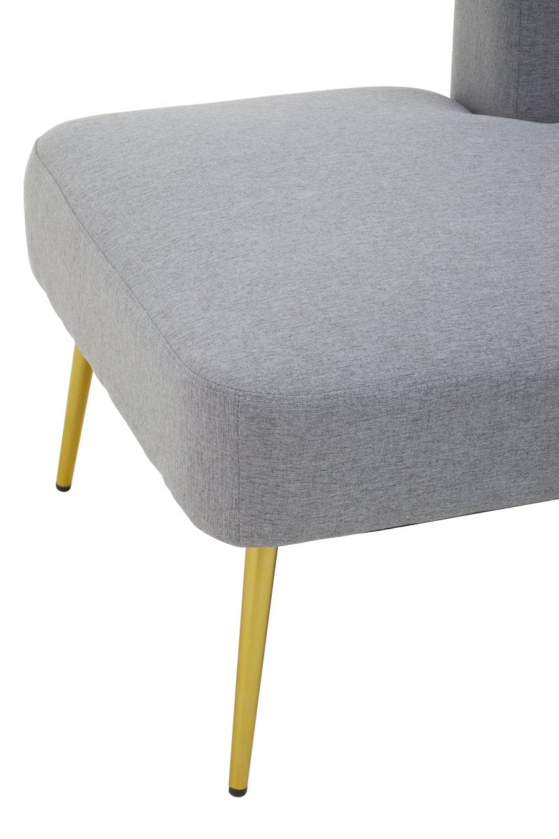 Richmond Left Arm Grey Chaise Lounge - OPULENT co