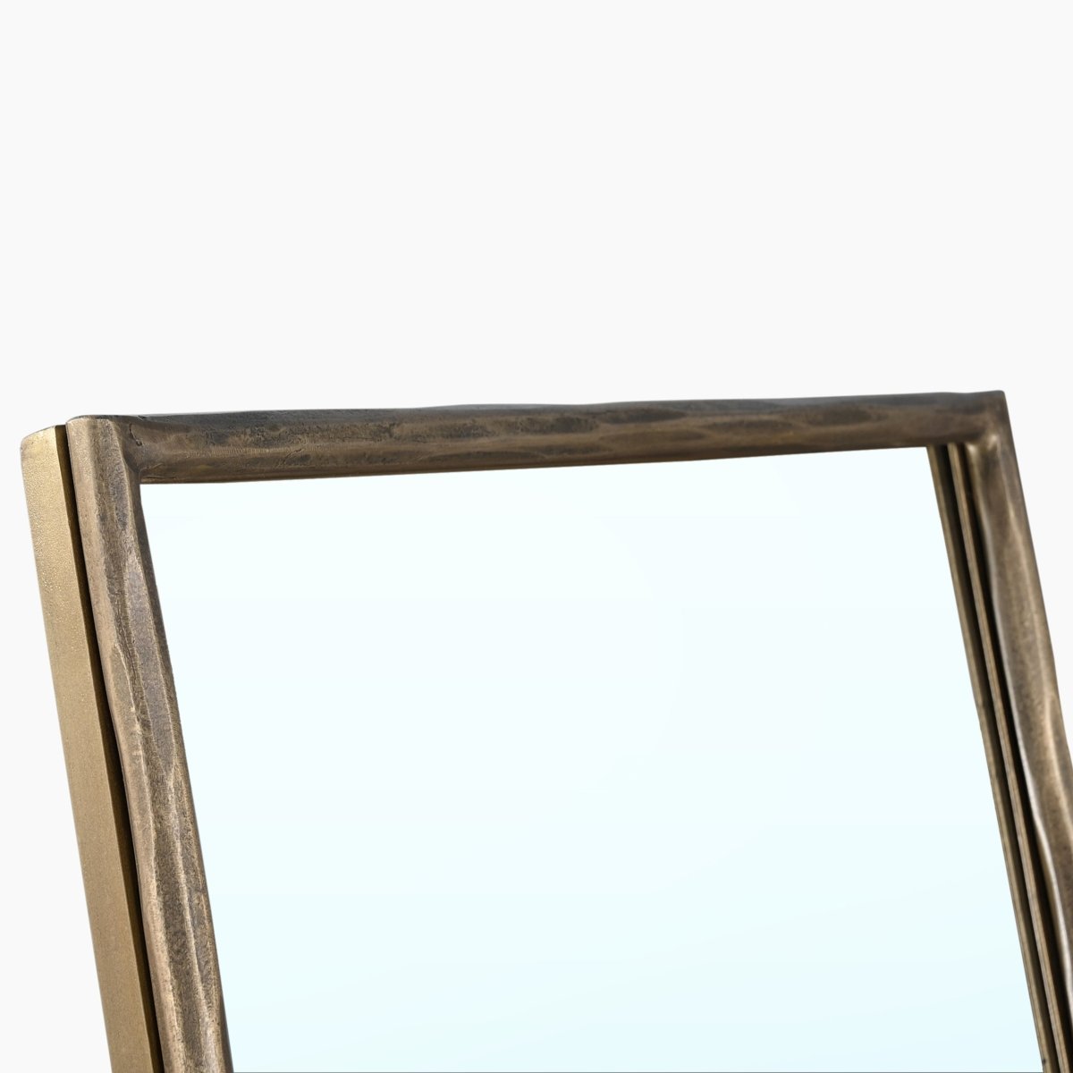 Rone Floor Stand Iron Mirror - OPULENT Co