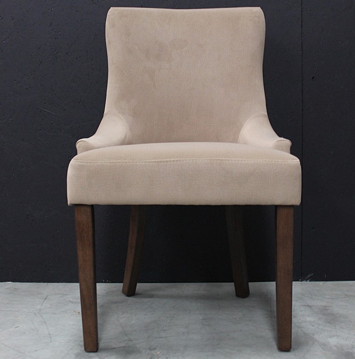 Scott Dining Chair in Velvet Hazelnut - OPULENT Co
