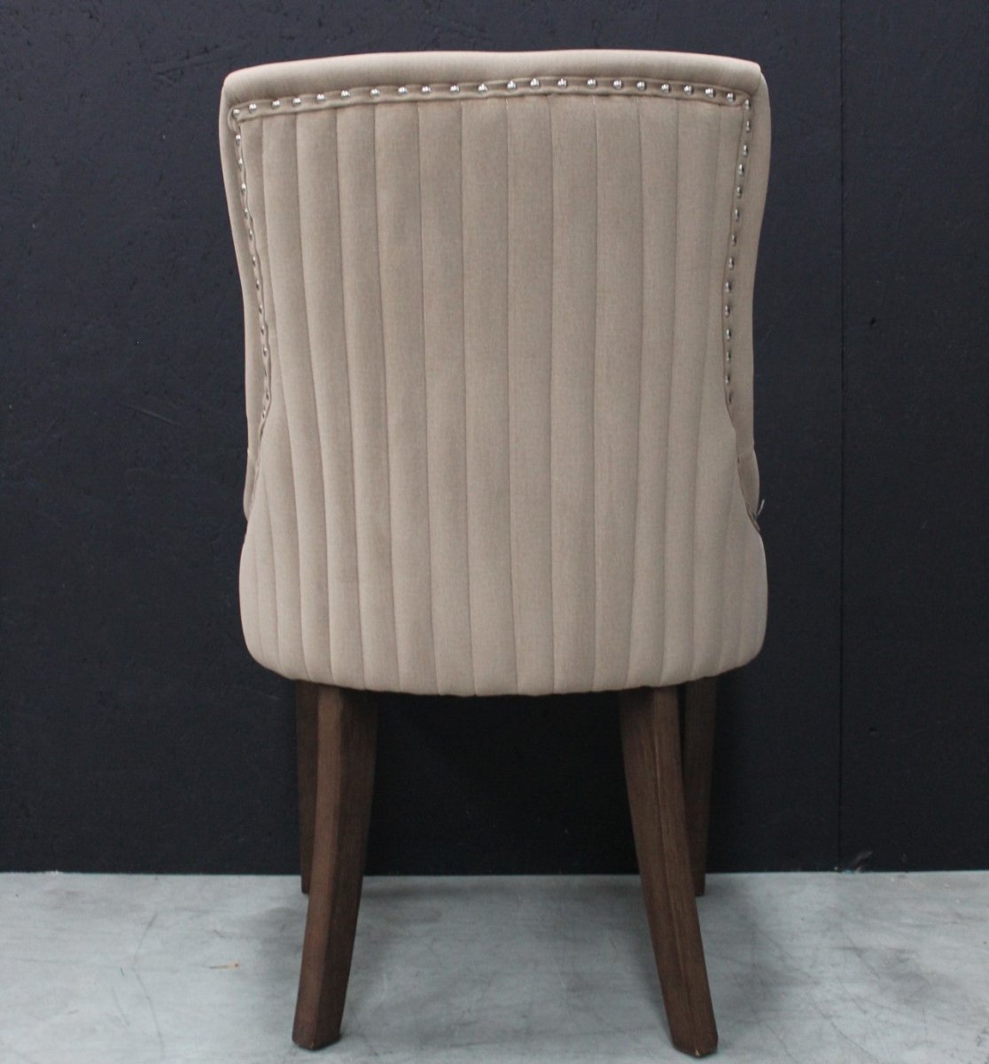 Scott Dining Chair in Velvet Hazelnut - OPULENT Co
