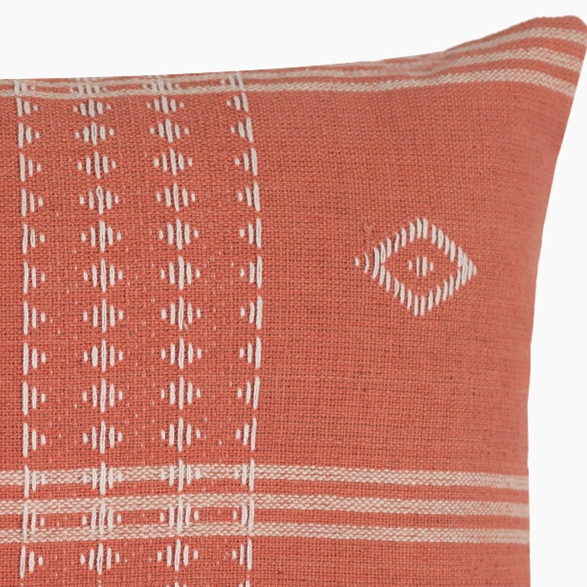 Siyali Coral Long Cotton Cushion - OPULENT Co
