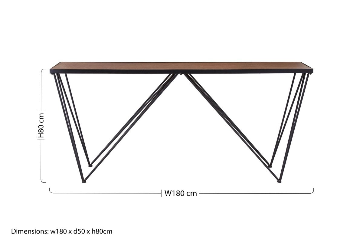 Smithfield Foundry Console Table - OPULENT co
