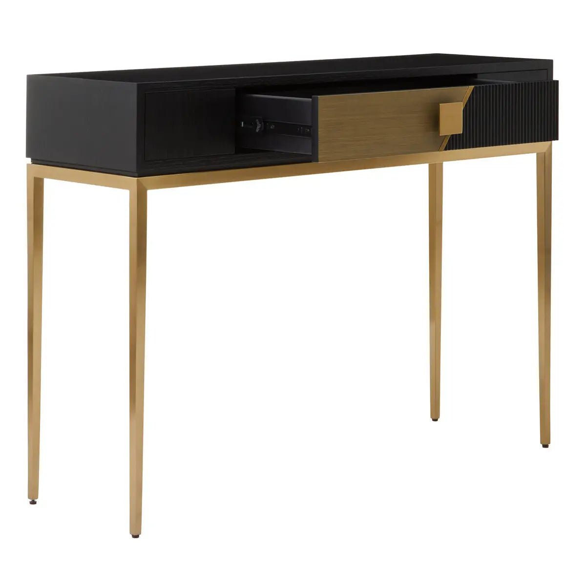 Tavoli Black And Grey Console Table - OPULENT co