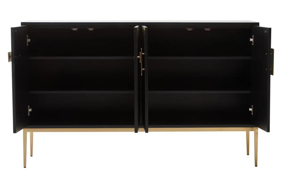 Tavoli Black And Grey Sideboard - OPULENT co