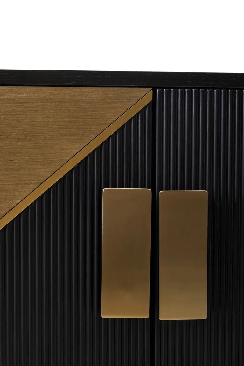 Tavoli Black And Grey Sideboard - OPULENT co