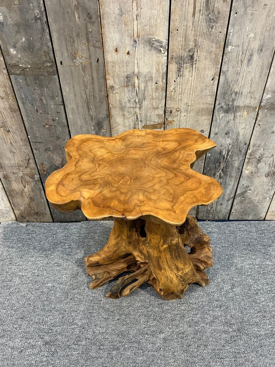 Teak Root Side Table - OPULENT Co