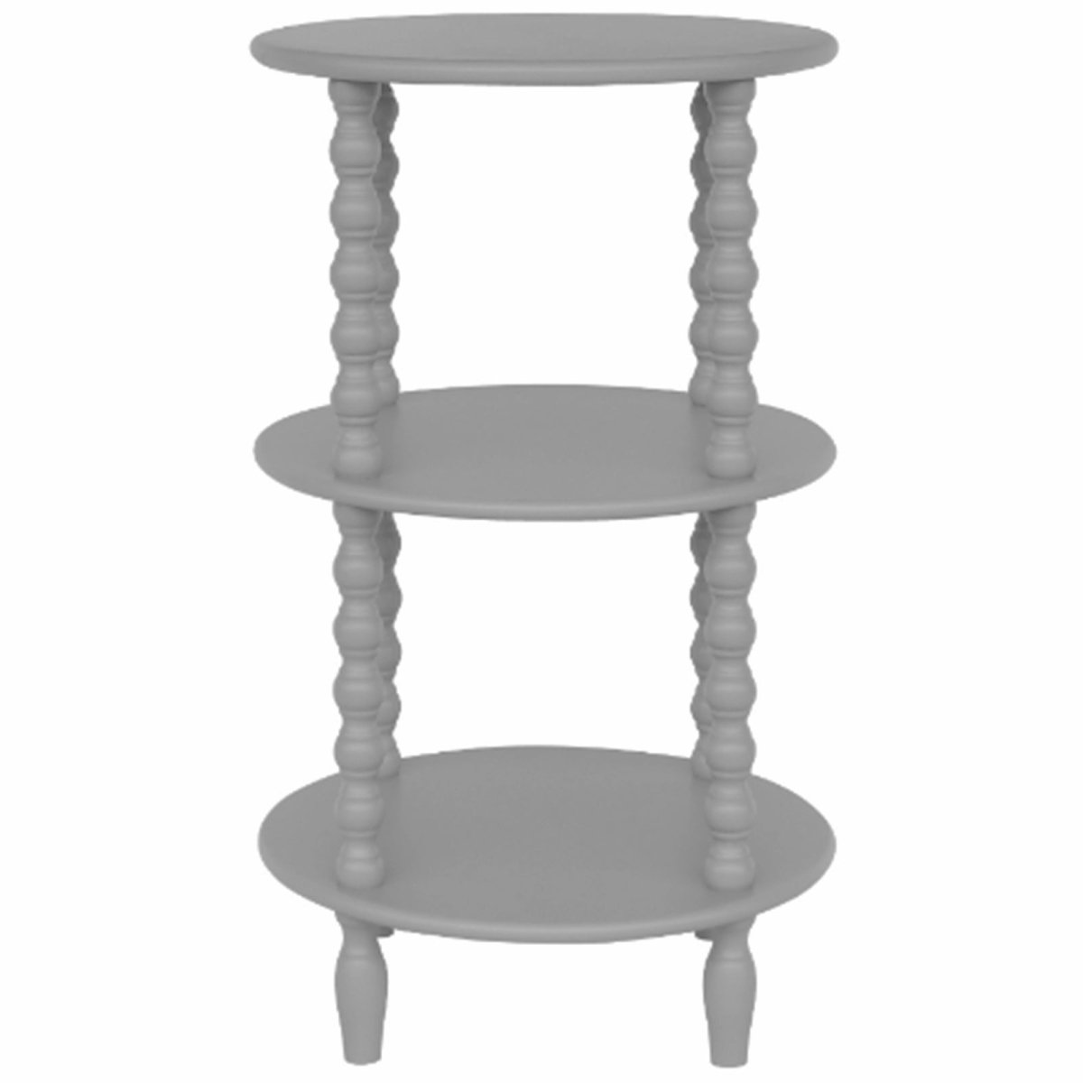 The Camden Collection Tall Round Side Table - OPULENT Co