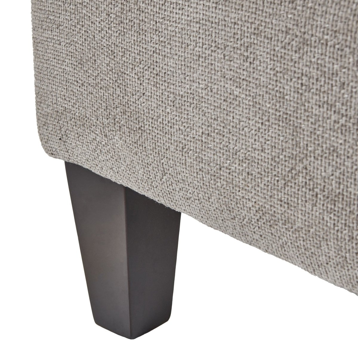 Vesper Taupe Ottoman Foot Stool - OPULENT co