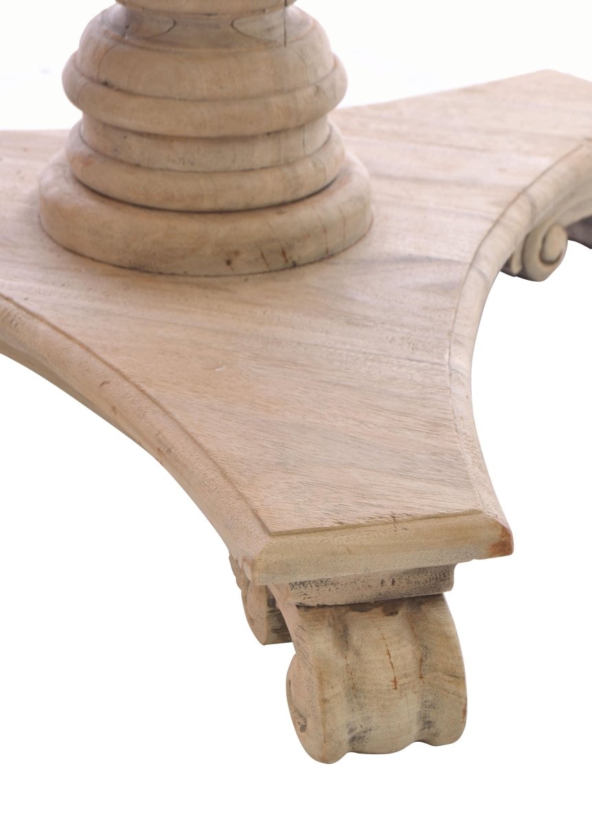 Vintage 120cm Round Dining Table - OPULENT Co