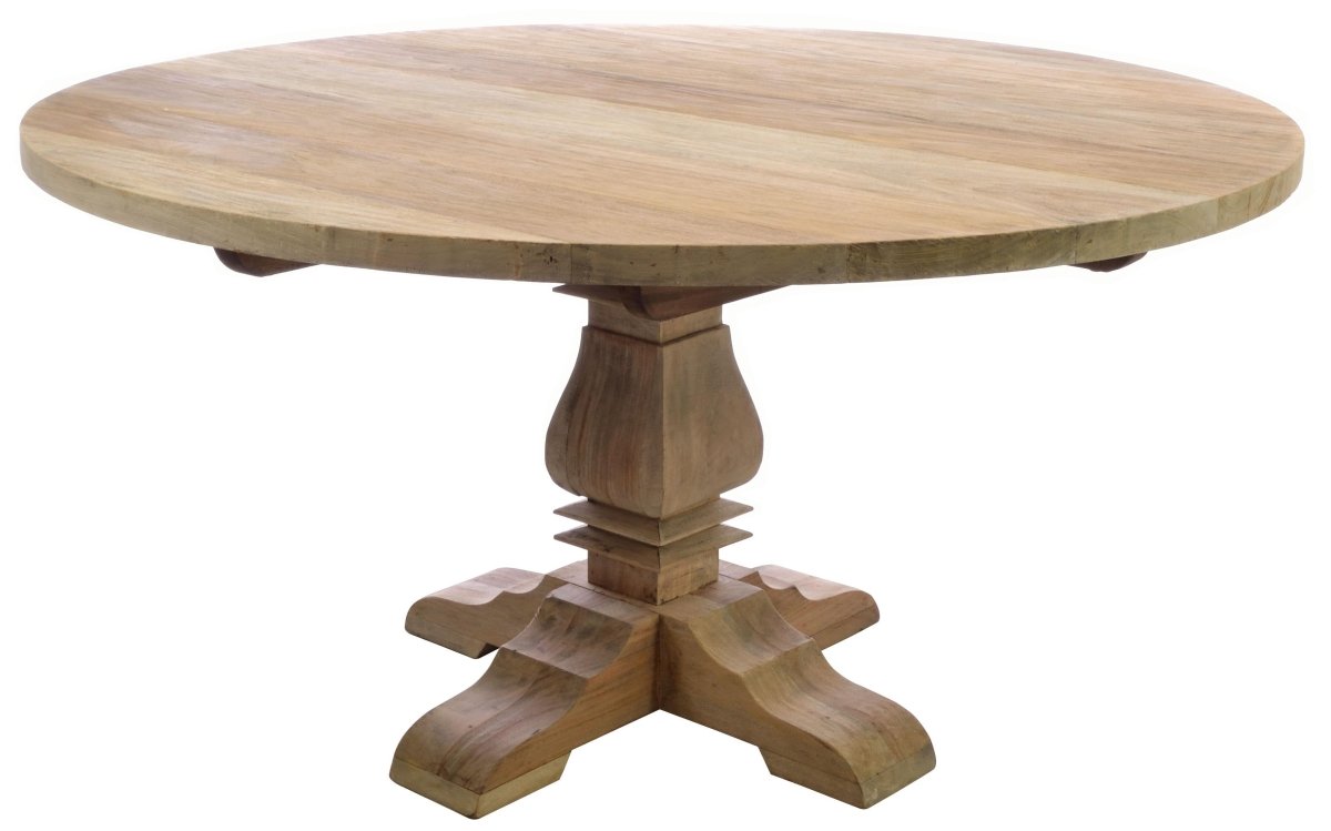Vintage 150cm Round Dining Table - OPULENT Co
