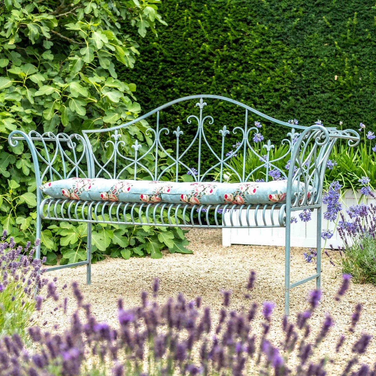 VINTAGE BENCH | Antique blue - OPULENT co