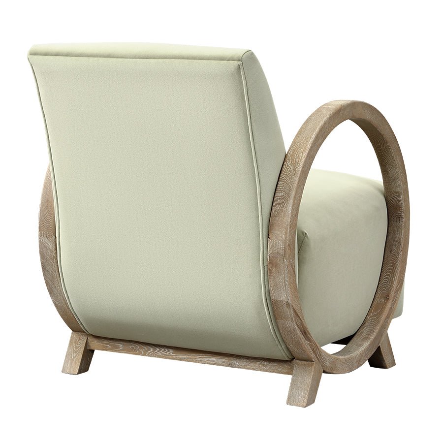Wick Club Chair | Sage Green - OPULENT co