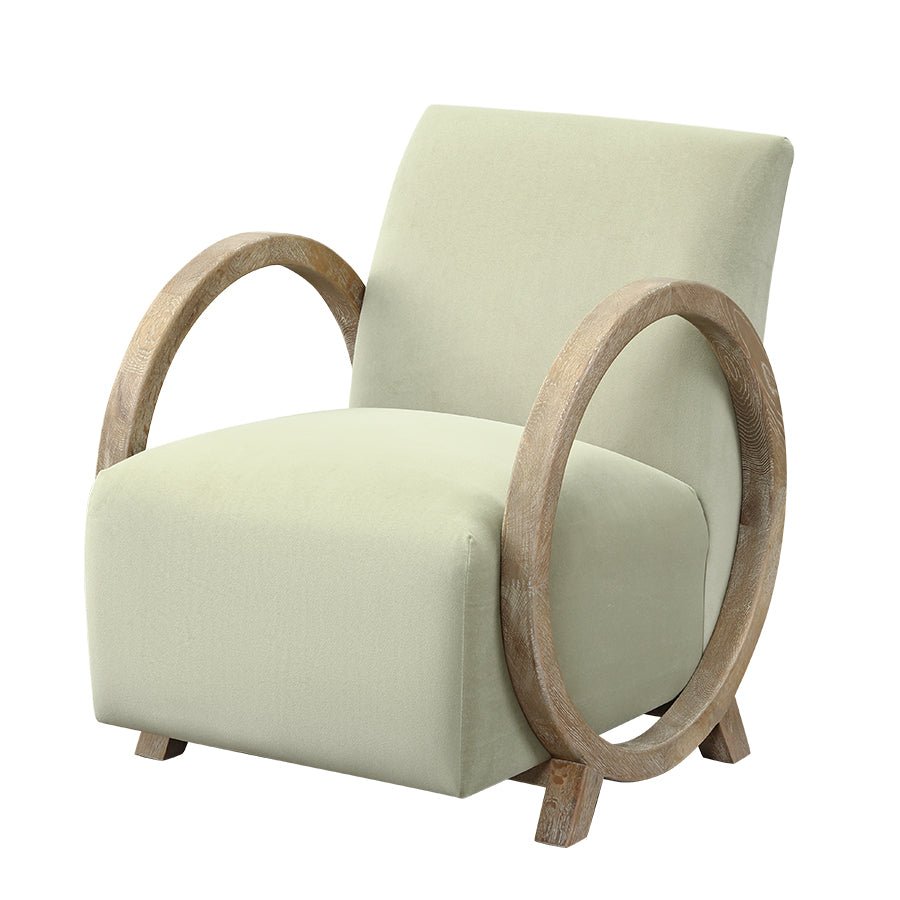 Wick Club Chair | Sage Green - OPULENT co