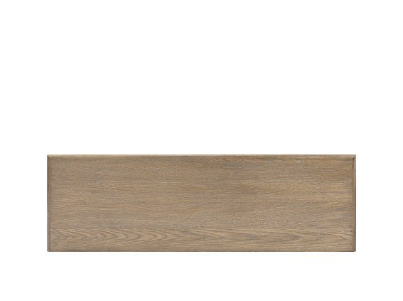 Wickham Ribbed Oak Console - OPULENT co