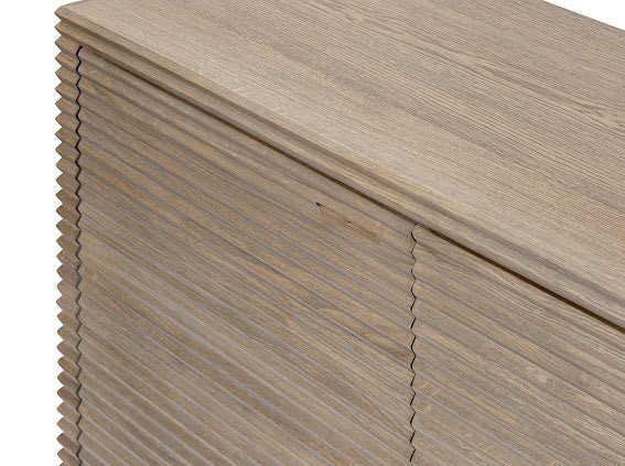 Wickham Ribbed Oak Sideboard - OPULENT co