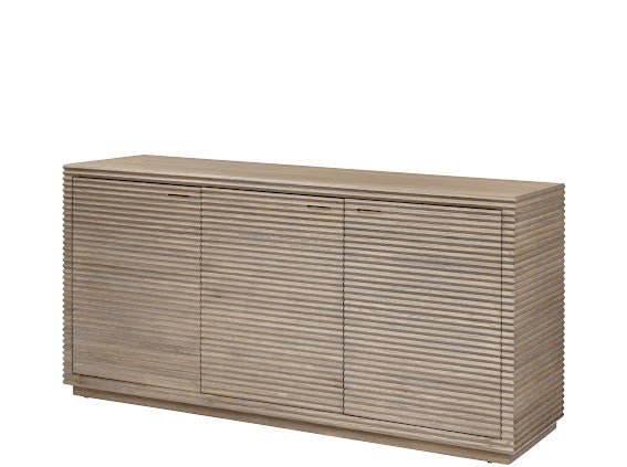 Wickham Ribbed Oak Sideboard - OPULENT co