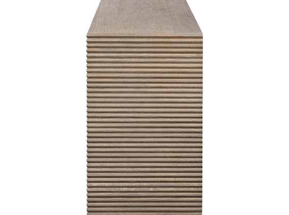 Wickham Ribbed Oak Sideboard - OPULENT co