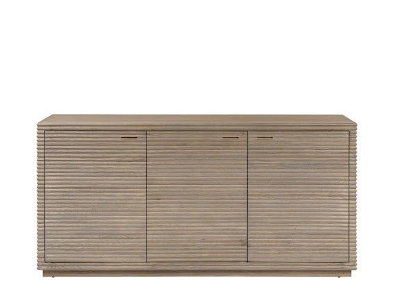 Wickham Ribbed Oak Sideboard - OPULENT co