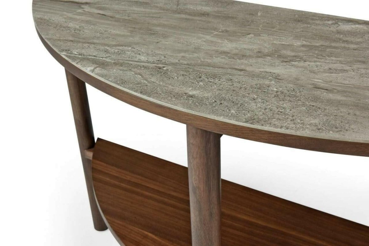 Willow Curved Console Table - OPULENT co
