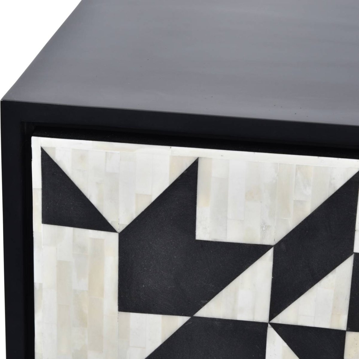 Wolseley Bone Inlay Four Door Buffet Cabinet - OPULENT co