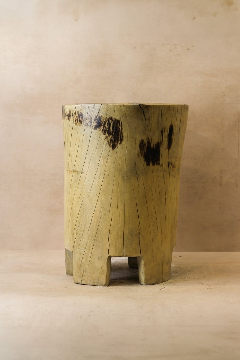 Wood Side Table - Cameroon - 9.4 - OPULENT Co