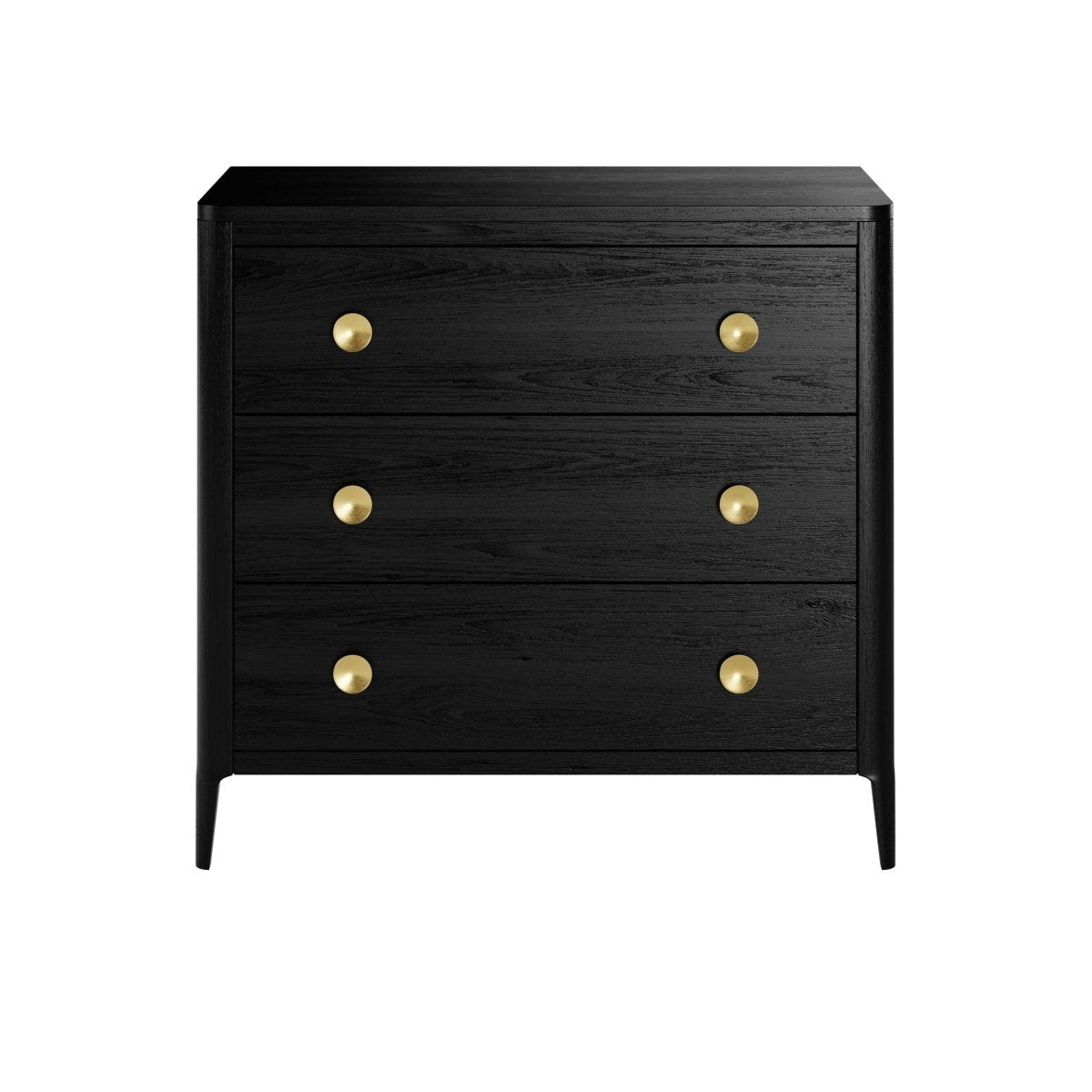 Abberley Chest of Drawers - Black - OPULENT co