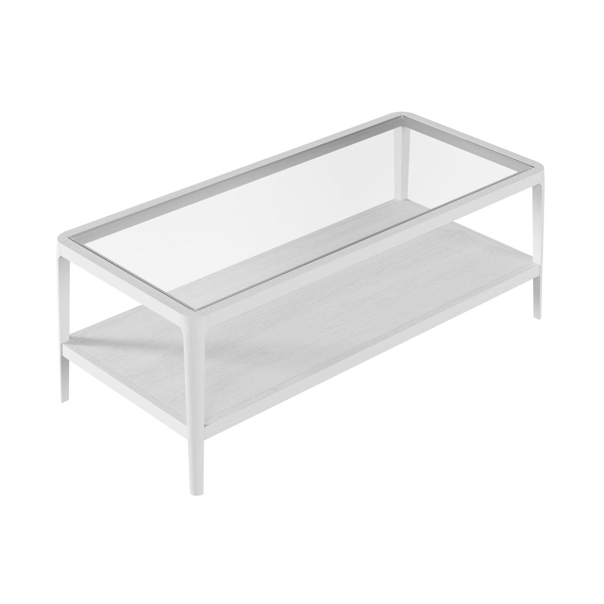Abberley Coffee Table - White - OPULENT co