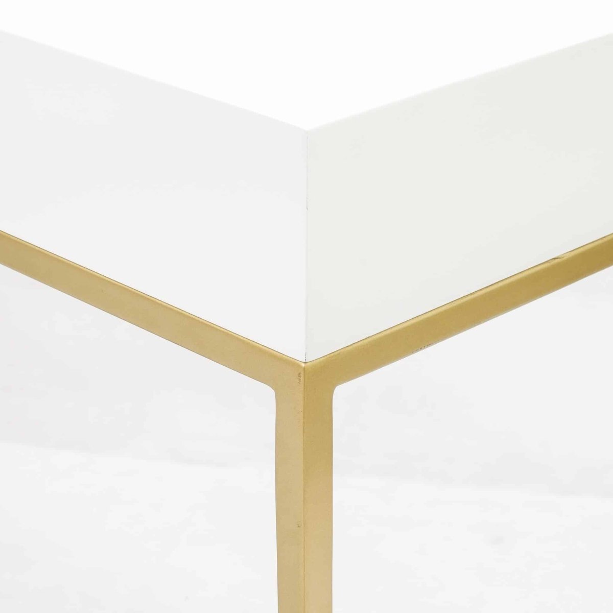 Berkeley Console | White - OPULENT co
