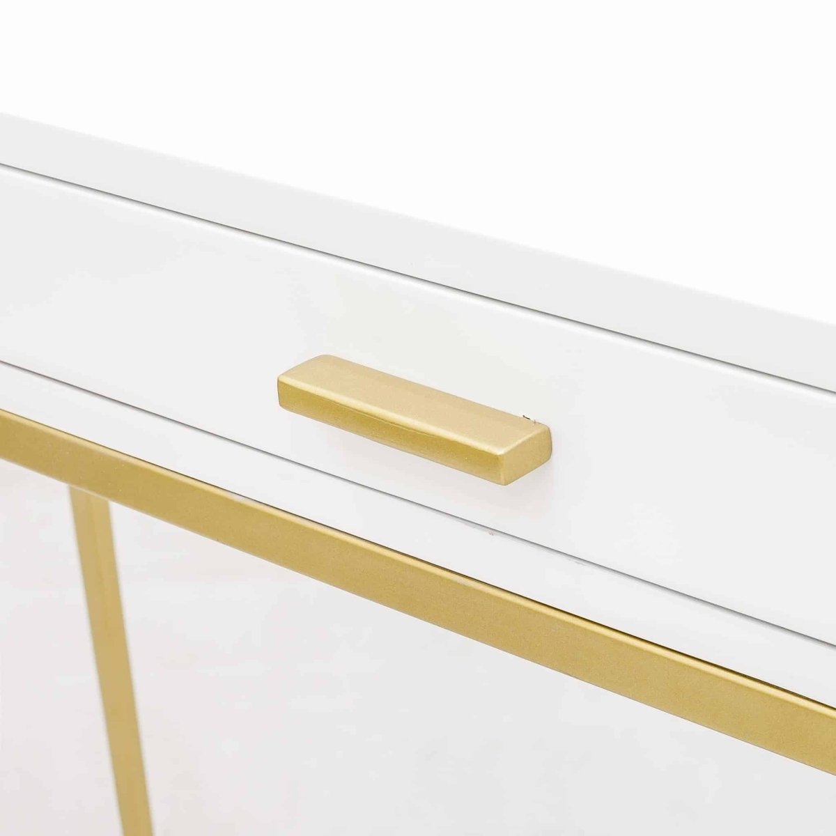 Berkeley Console | White - OPULENT co