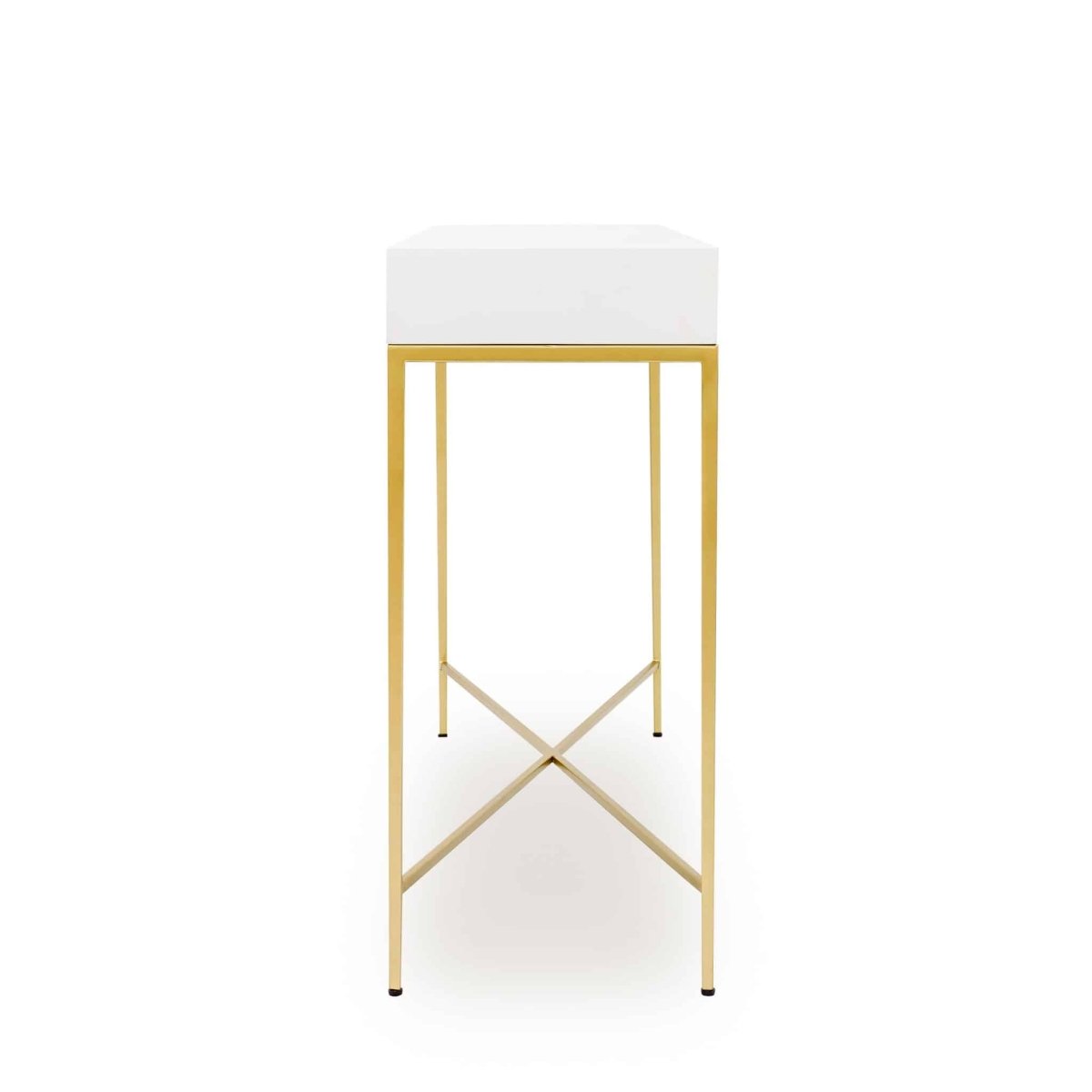 Berkeley Console | White - OPULENT co