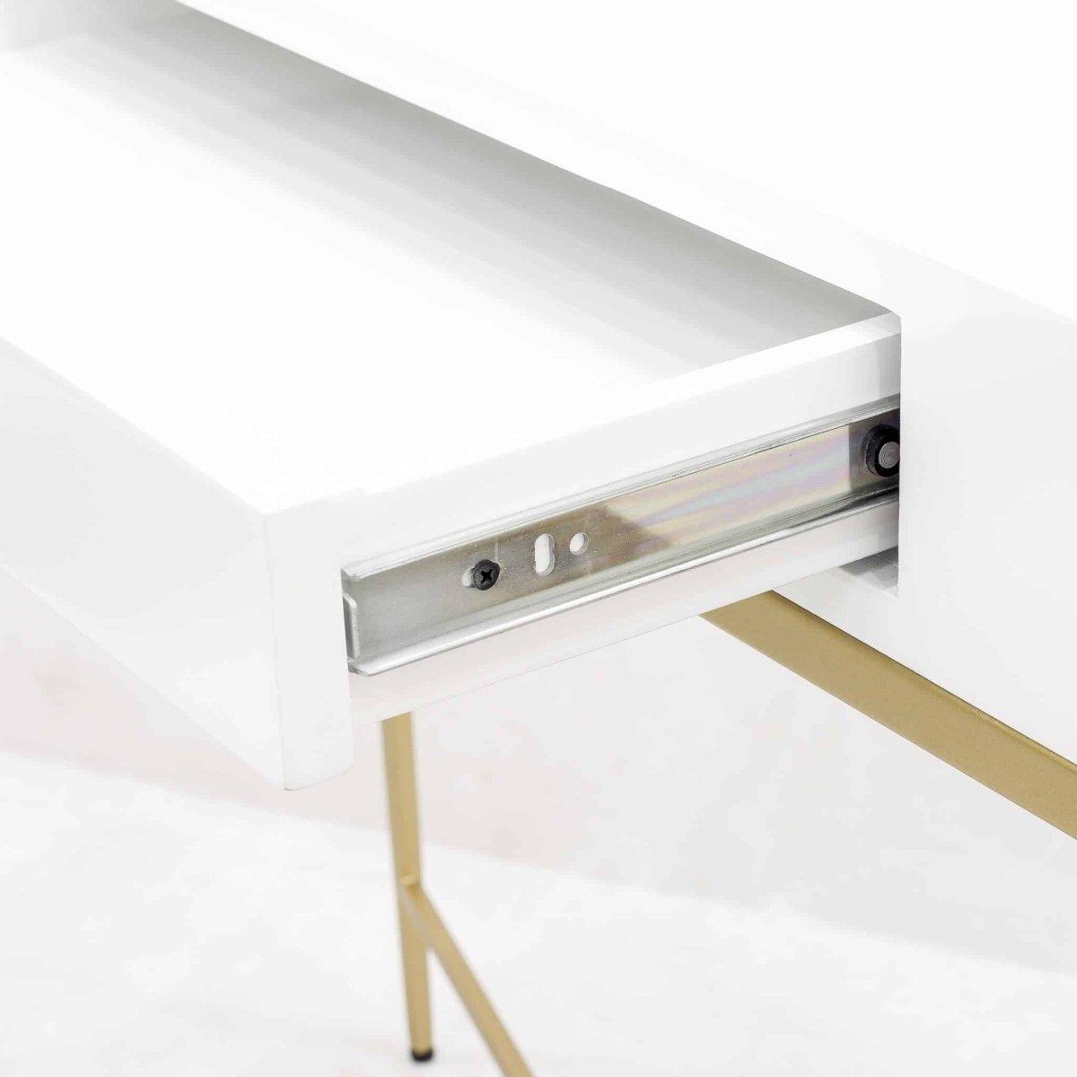 Berkeley Console | White - OPULENT co