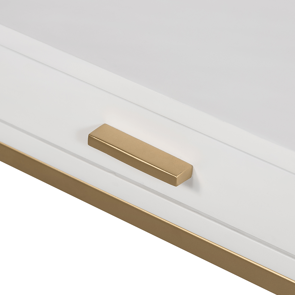 Berkeley End Table | White - OPULENT co