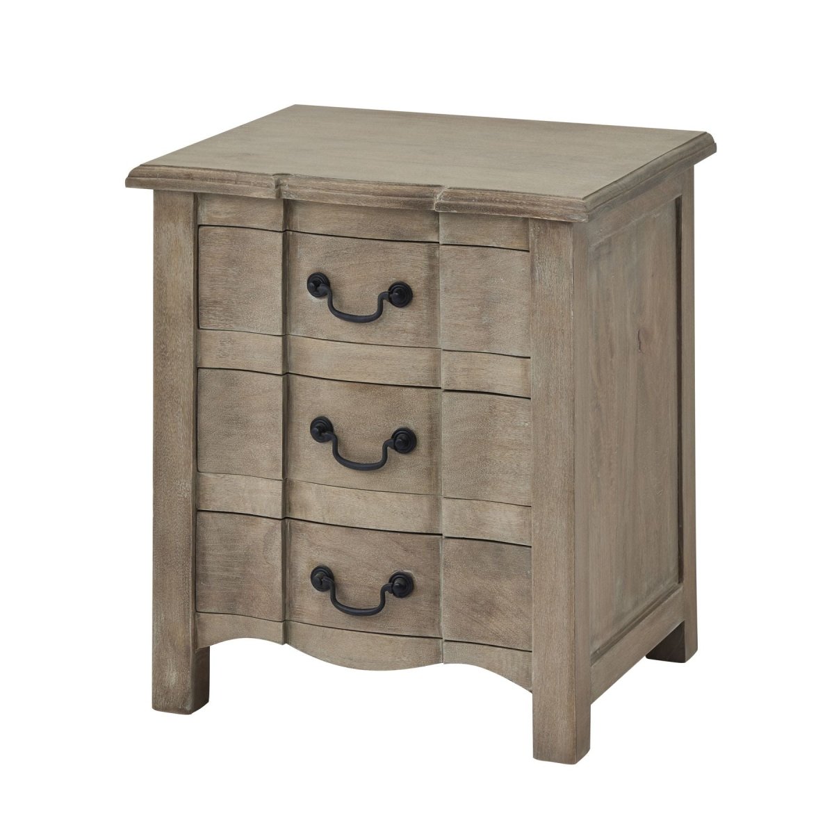Copgrove Collection 3 Drawer Bedside Table - OPULENT Co