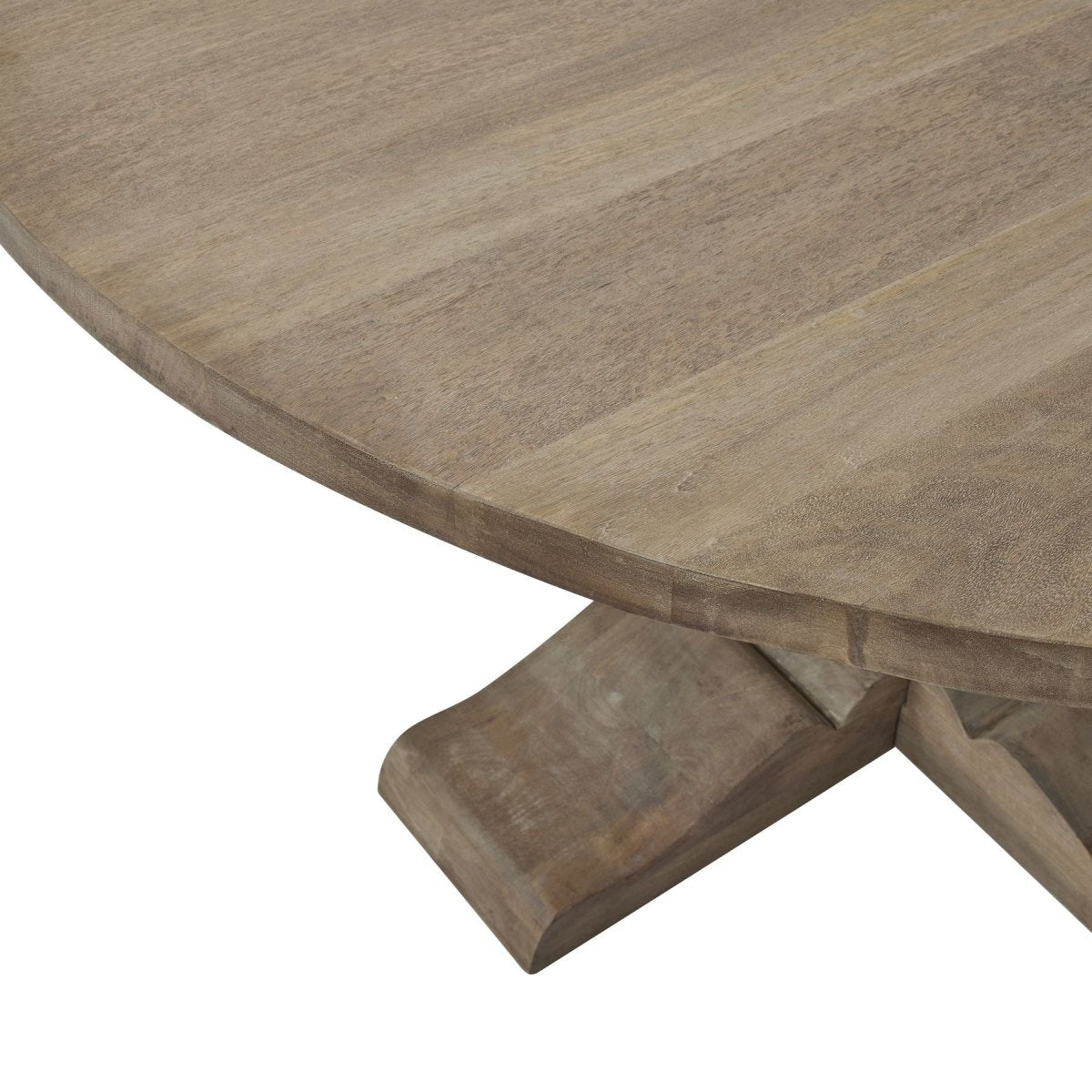 Copgrove Collection Round Pedestal Dining Table - OPULENT co