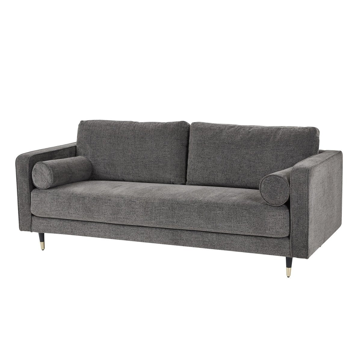 Hampton Grey Large Sofa - OPULENT co