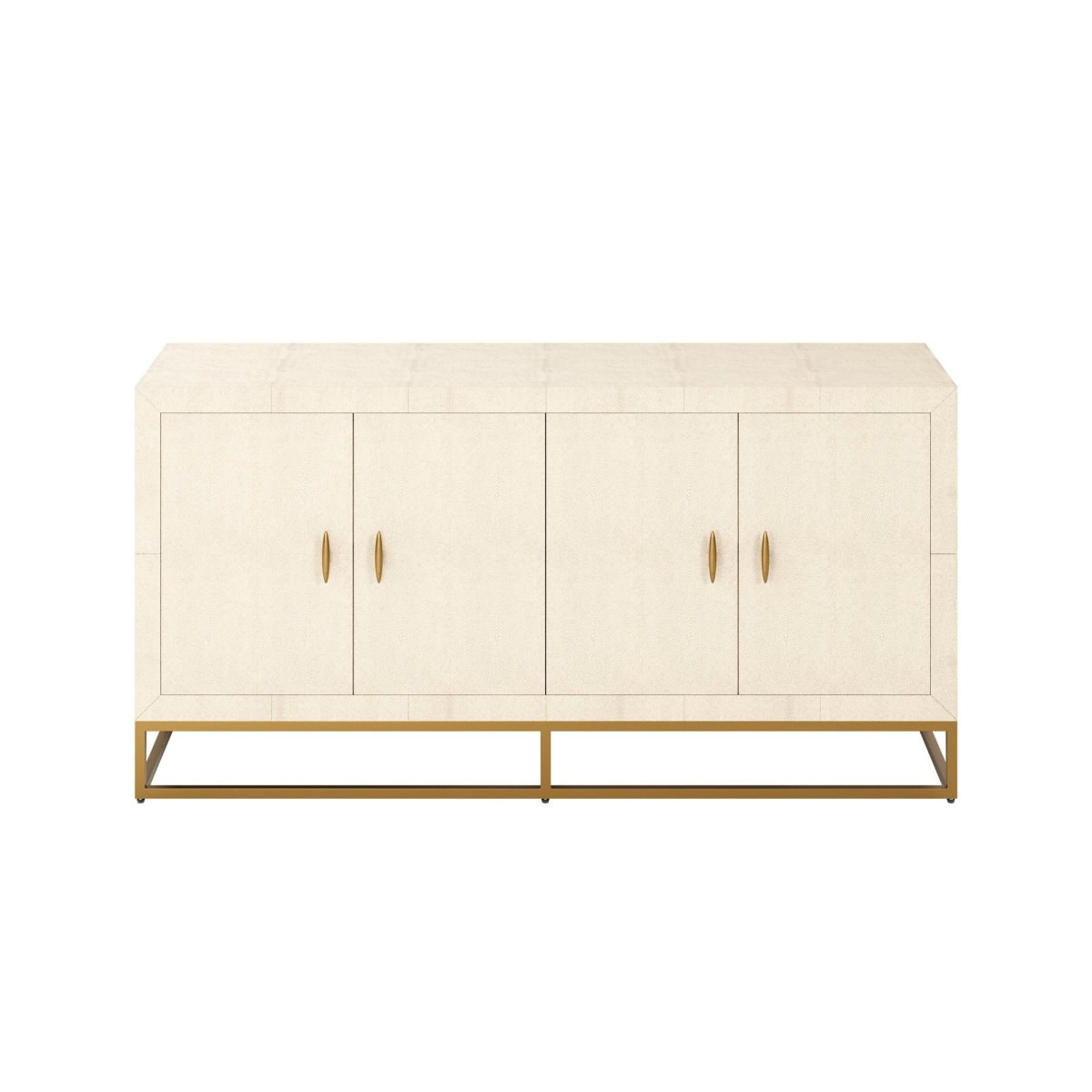 Hampton Sideboard, Ivory Shagreen - OPULENT co